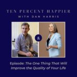 Esther Perel Instagram - Earlier this month, I sat down with @danharris on the @tenpercenthappier podcast to talk about the “One Thing That Will Improve the Quality of Your Life.” Listen to the full episode through the link in my bio.