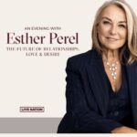 Esther Perel Instagram - In the past two years, I’ve traveled to Australia, New Zealand, and London, where I’ve had the privilege of taking the stage in front of many of you. Together, we delved into the future of relationships — how we connect, desire, and even how we love. What began as a siloed exploration inside the four walls of my therapy office has evolved into a truly interactive experience, a collaboration with both my audience and community. To mark a new chapter in our collective exploration of the dynamics that shape and define our relationships, I’m excited to announce that for the very first time, I’m bringing my immersive speaking tour, “An Evening with Esther Perel” to the U.S.! Tickets go on sale to the public on Friday, 1/26, at 12pm ET. However, for a limited time, my followers can unlock early access through my exclusive artist presale, starting NOW. Use code ESTHER2024 at the link in my bio.