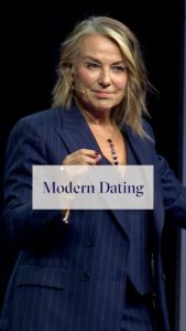 Esther Perel Instagram - “Ticks all the boxes” “Perfect on paper” “That’s a dealbreaker” “They’re a ten but…” “Not a good fit” ‍If you haven’t said one of these phrases yourself, you’ve probably heard one from a friend. Over dinner or drinks, you’ve likely dissected a recent first date or new relationship, contemplating whether this one will move “to the next level.” These checklists ooze with pragmatism. But don’t you want a little poetry? This logical approach leaves little room for eros, and our obsession with qualifications can rob us of the inexplicable and unexpected pleasure that comes with meeting a new person. At SXSW this year, we explored the trappings of modern-day dating and The Other AI: Artificial Intimacy. Follow the link in my bio for the full conversation.