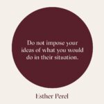 Esther Perel Instagram - Every day I work with couples who have been devastated by infidelity. They are in disbelief, gutted, shattered. Despite how common affairs are, the intensity of reactions that surround the topic of infidelity stands in the way of understanding, repair, and resilience — all elements that are crucial to the vitality of a relationship. Love is messy, infidelity more so. As a friend or family member of someone who has discovered an affair, your role is to be a support system and guide your loved one in getting back their own sense of self-worth, to overcome what very well may be one of the most challenging times of their life. Visit the link in my bio to learn how to best support a friend or family member during this time.