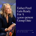 Esther Perel Instagram - In just a few weeks, I kick off the first show of my U.S. tour. To me, each city is not just a venue but an interactive 3,000-person group date, imbued with the potential for connection and dialogue. Ahead of this journey, I spoke with @nylonmag about how I prepare for what feels like a collective experience—my live show. Along the way, I shared some of my most valuable dating insights and advice. Read my full conversation with @laurapitcher through the link in my bio.