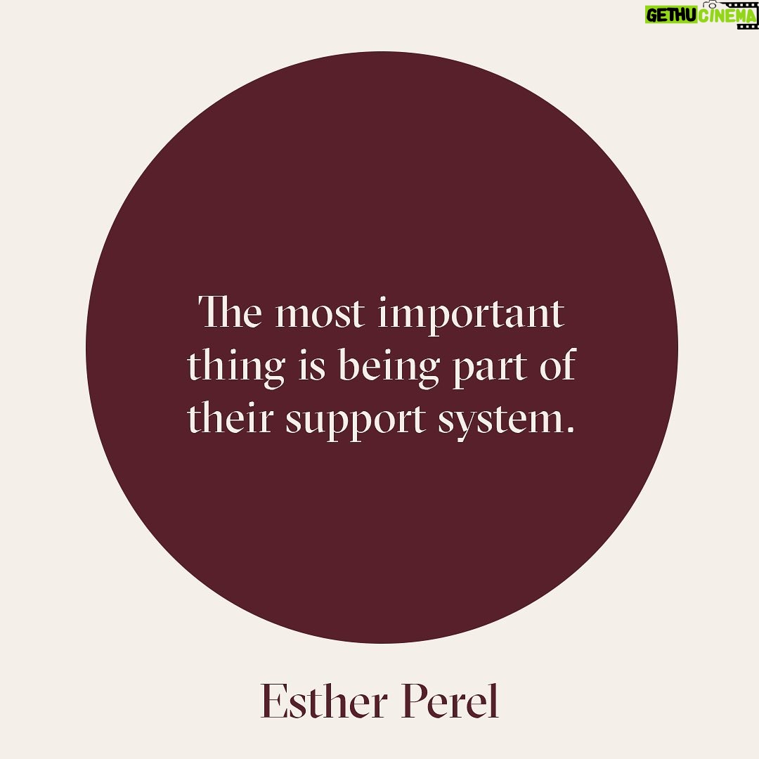 Esther Perel Instagram - Every day I work with couples who have been devastated by infidelity. They are in disbelief, gutted, shattered. Despite how common affairs are, the intensity of reactions that surround the topic of infidelity stands in the way of understanding, repair, and resilience — all elements that are crucial to the vitality of a relationship. Love is messy, infidelity more so. As a friend or family member of someone who has discovered an affair, your role is to be a support system and guide your loved one in getting back their own sense of self-worth, to overcome what very well may be one of the most challenging times of their life. Visit the link in my bio to learn how to best support a friend or family member during this time.