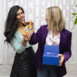 Esther Perel Instagram - To celebrate the release of the newest edition of “Where Should We Begin: A Game of Stories,” I teamed up with @peoplehood_ — a place that hosts digital and in-person group conversations to help people build stronger relationships. The event featured a fireside chat led by @nayeemaraza and me, followed by lively discussions and immersive gameplay. Sincere thanks to everyone who joined us for this memorable celebration, allowing their stories to unfold. Photo credit: @robbienero.jpeg