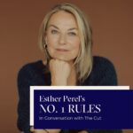 Esther Perel Instagram – “It’s a cardinal rule in therapy that practitioners aren’t supposed to tell their patients what to do or how to live. Instead, it’s their job to sagely guide them toward a new perspective.” There are however rules I live by that act as guideposts and inspiration for creating deep connections, expressing myself freely, and having a bit of fun. 

Join me on @thecut as I explore Rules To Live By with writer Bindu Bansinath via the link in my bio.