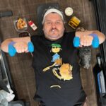 Ethan Klein Instagram – People keep telling me to work out so I put on my new @teddyfresh muscle tee and got to work