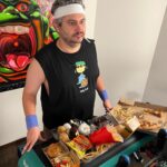 Ethan Klein Instagram - People keep telling me to work out so I put on my new @teddyfresh muscle tee and got to work