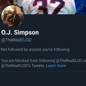 Ethan Klein Instagram - OJ Simpson blocked me😭