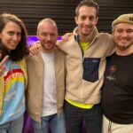 Ethan Klein Instagram - Two legends today on the podcast: 1. @seanseaevans , a man who needs no introduction but will get one anyway. Host and creator of Hot Ones. Now turned TV show host this month on TruTv with the Hot Ones Show. Greatest interviewer of our generation. 2. @nachohunters aka Chris Schonberger, general manager of First We Feast and co creator of the Hot Ones Concept. The silent genius that built @firstwefeast from nothing. 1 man, 1 computer, 1 dream. Truly a legend. A joy & pleasure & privilege to share the 2.5 hours together for the @h3_podcast.