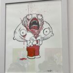 Ethan Klein Instagram – We are now the proud owners of this @alexpardee original and I am officially a one piece Stan – we also got this Stewie Griffin. Come check out his public showing tomorrow (Oct 28 from 5:00-10:00 pm) and admire my no longer luffy painting 😤😤