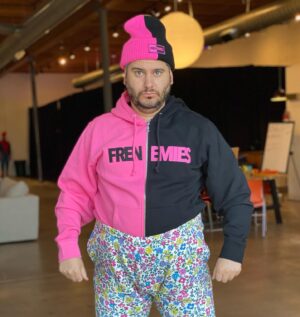 Ethan Klein Instagram - Frenemies merch live at 12:30 pst teddyfresh.com/frenemies