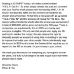 Ethan Klein Instagram - We are giving away $100,000 over the next 100 days over on Twitter. #HELP