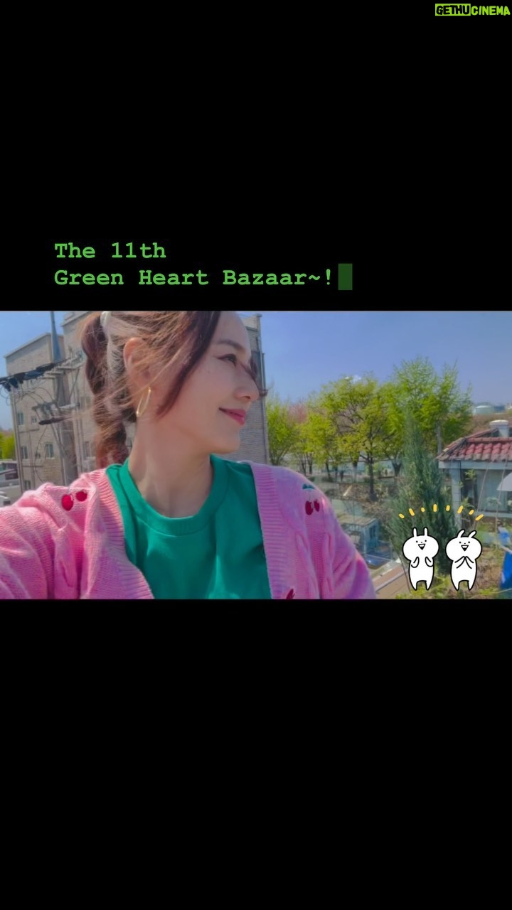 Eugene Instagram - The 11th Green Heart Bazaar with UNICEF KOREA for the children of Turkiye and Syria…!