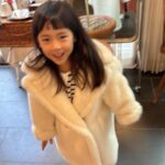Eugene Instagram - 곰돌이 코트입은 귀요미~! 북금곰같다~ㅎㅎㅎ 따뜻하고 포근해서 안으면 엄마도 기분좋아~❤️ @maxmara