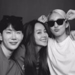 Eugene Instagram - 봄이 오니 작년 그린하트 바자회가 생각나서. 함께 해준 권이가 다시 생각 해도 고마워서. 급 셋이 사진을 너무 재밌게 찍던게 생각나서.
