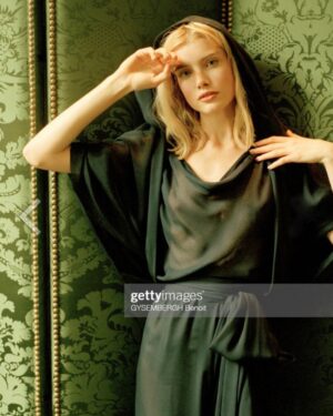 Eugenia Kuzmina Instagram - Portrait for  and with  Yves at his Paris studio @ysl at 15 💜🎸📖 … by #gysemberghbenoit 📸 Yves understood the Russian soul  and history beyond any politics right away , we connected about poetry and #masterandmargarita , books , music , taste , commitment to thread between the thread , he was an instant soulmate , greatful. 💜 #paris  @ysl @yslbeauty …. #loversandorherstrangers play opens tomorrow , I’d love to dedicate it to him in a way of an era 💋 @eventbrite directed and produced by @tayloractingstudio , also greatful for @nathaliecroscoitton for taking out of food lines , streets and post Soviet times 💜🎸 I was lucky but also work really hard 🍀