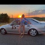 Eugenia Kuzmina Instagram – @theabingdonco proud to be a spokesperson for #racecarwatch …. 💅💜🦋 … what racing teaches me is to be in the moment at every second “ If everything seems under control, you’re not going fast enough “ …  #controversial  @optimabatteries @roycer924 🏎️ …. #blondemodels ( hair extensions )