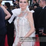 Eugenia Kuzmina Instagram – @festivaldecannes #marcellomio 🎞️💜 , thank you @fervanspall for this amazing dress ( your story truly touched me and so greatful to work with amazing creative artists ) @baroqco_official @fredmecene @jordan___way @anne.pourbaix @jamilaouzahir 💜