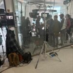 Eugenia Kuzmina Instagram – #setlife🎥  so beyond exited and greatful to be part of @davidayermovies ( did you catch David in the pics ? )