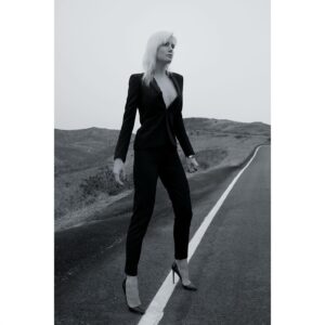 Eugenia Kuzmina Instagram - #heroicexperiments by @robertwilde1  @ysl  suit 🎬 “ the gentle side of  you said no , but you kept pushing me  into the on going traffic so hard , so hard ,  so I leaped , trembling with the hands of a broken hand maid , listening to the cue , so here we are “ …. people will do anything rather than admit that their lives have no meaning.No plot.
Margaret Atwood