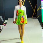 Eugenia Lemos Instagram - ¡El debut de @eugenialemosok como diseñadora! 😍🌈 En Andes Fashion Week Chile edición II tuvimos el placer de ser la pasarela donde se presentó “HEDÓNICA” 🤩 Una colección de 22 piezas, realizadas con la tecnología de sublimación, donde la diseñadora apostó por piezas audaces y nos mostró cuál es el ADN de su marca 🧬