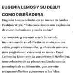 Eugenia Lemos Instagram – GRACIAS 🌹🥹✨ 

Gracias a los Medios por destacar el trabajo y profesionalismo 🙏✨