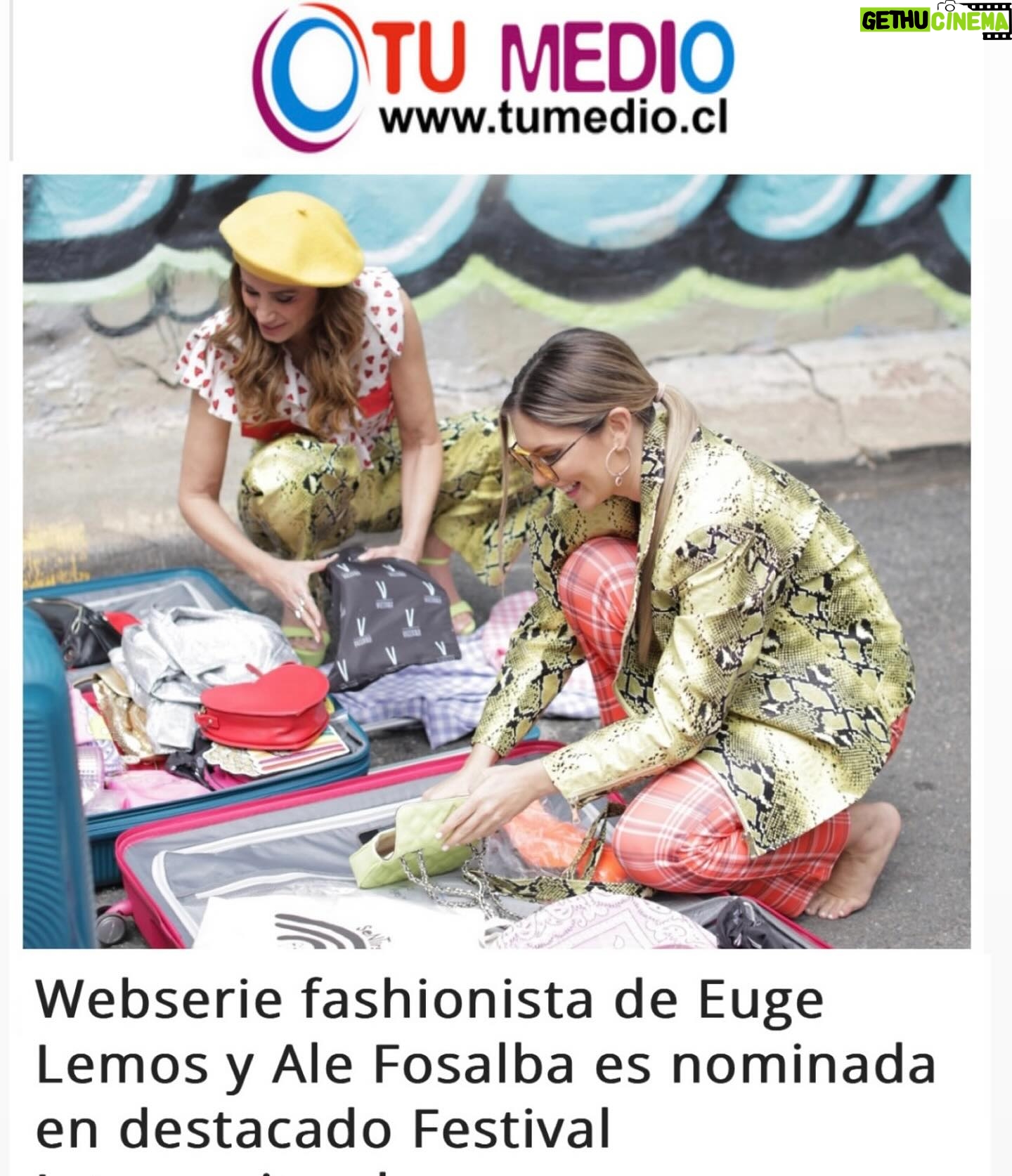 Eugenia Lemos Instagram - ¡No podemos más de emoción! 🫶 Ya vamos rumbo a Miami para el @MiamiWebFest 🛫¡Gracias por nominar a nuestra amada serie fashionista #MalenaySofia en este importante festival de series web🤗 Gracias a la prensa por mostrar nuestro trabajo ¡Ya nos sentimos ganadoras con esta hermosa nominación! 🌷 Deseennos mucha suerte en esta nueva aventura🛫 ¡Los amamos!🩷
