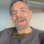Eugenio Derbez Instagram – We’re in #AcapulcoTV, of course we have the best cast in the world!!! 😎