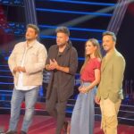 Eva González Instagram - 💥 Nos adentramos en la rueda de prensa de @lavozantena3 🙌 Con @_maluoficial_, @luisfonsi, @pablolopezmusic, @antoniorozco10 y @evagonzalezoficial 👉 El viernes, 15 de septiembre, ESTRENO en @antena3com