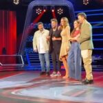 Eva González Instagram - Hoy ha sido un día muy bonito. Gracias a todos los compañeros de la prensa por el trato y por acercaros a conocer las novedades de esta edición de @lavozantena3 , es siempre un placer veros de cerca. Este año VAMOS CON TODO! Os esperamos el viernes a las 22.00 h en @lavozantena3