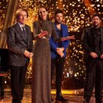Eva González Instagram - Estamos viviendo una noche única!! La Voz All Stars toca a su fin pero nos está dejando momentos preciosos, de reencuentros, emociones, estrellas invitadas… y todo con la mejor banda sonora! Te vienes? Estamos en la gran final a punto de elegir al mejor entre los mejores. La mejor voz All Stars!!!⭐️