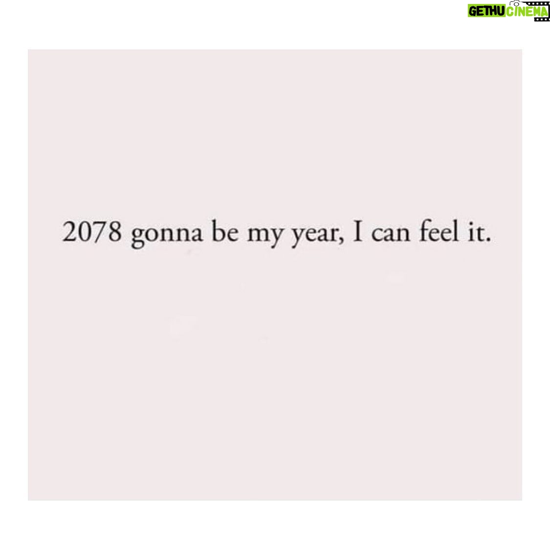 Eva Green Instagram - 2078 gonna be my year, I can feel it.