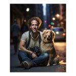 Eva Green Instagram - When dogs have the same energy as their owners… Happy Sunday with Mister Winston and Nora 💖 Repost from @mignonettetakespictures AI generated by @petermartin