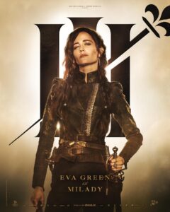 Eva Green Instagram - MILADY 💋⚔️⚜️ Au cinéma le 5 avril #LesTroisMousquetairesLesFilms #DArtagnan