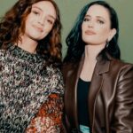 Eva Green Instagram - Woohooooo🔥 thank you @loewe ! @jonathan.anderson , you are the coolest!!! Hair: @perrinerougemonthair Make Up: @harold_james Photos by @pierarnostudio