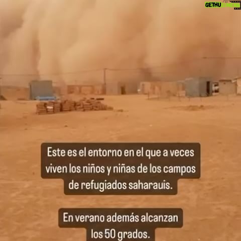 Eva Isanta Instagram - Urgente 🚨: ya son muchísimas las familias que se han unido a nuestro programa Vacaciones en Paz, pero aún necesitamos más apoyo para acoger a los niños y niñas refugiados. Necesitamos 20 familias más para evitar que los niños y niñas refugiados soporten esos 50º 🔥 que los asolan cada verano. 🇪🇭 ¡Tu colaboración es muy importante para nosotros! Pide info en nuestra web o llámanos al 696 348 653 para más info. #SonrisaSaharaui #Murcia #Sahara #Benefico #Asociacion #SaharaOccidental