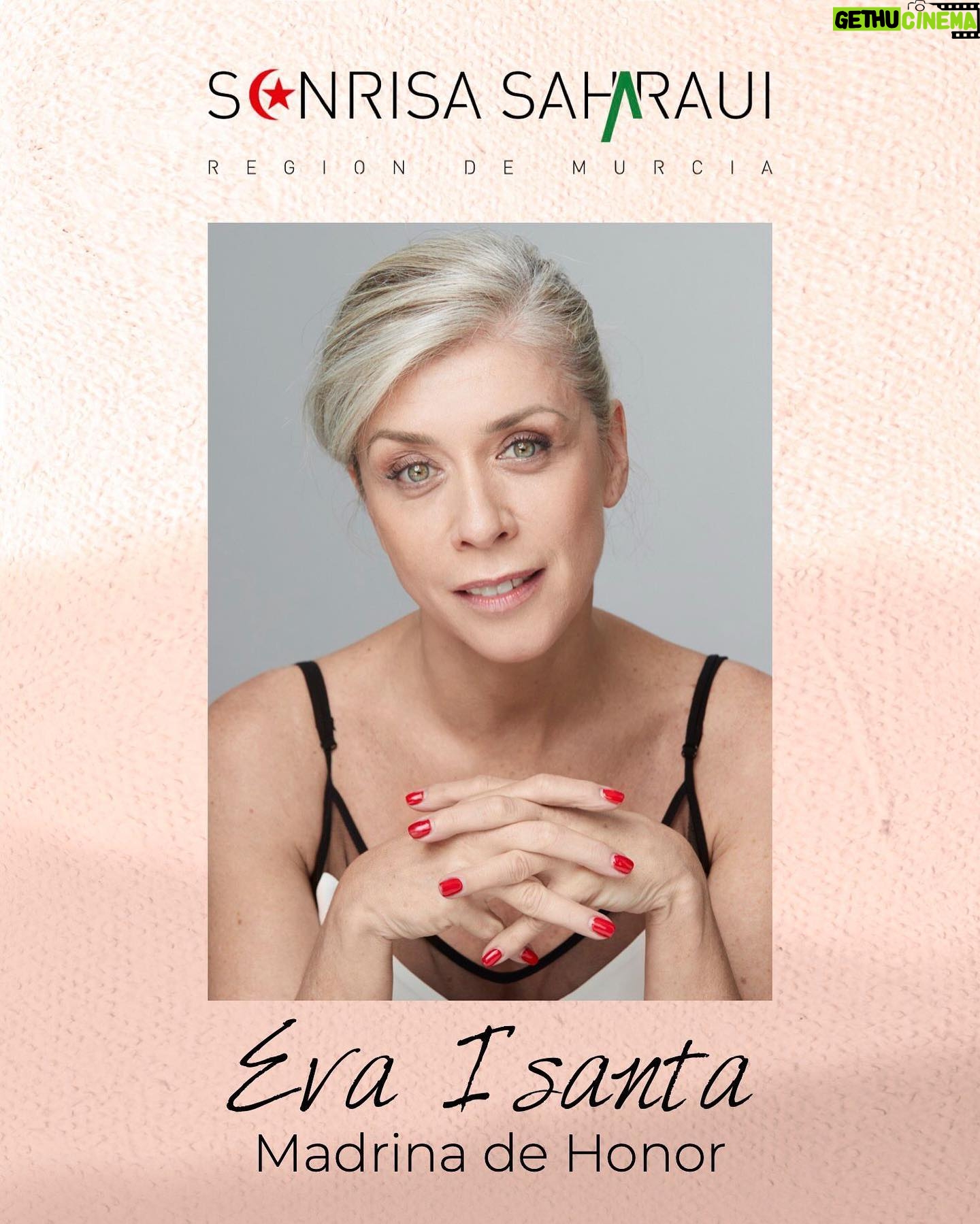Eva Isanta Instagram - ⚠️Comunicado ⚠️ La querida y admirada actriz, Eva Isanta, será nombrada Madrina de Honor de nuestra asociación, el día 11 de noviembre, durante la cena solidaria que tendrá lugar en el hotel Nelva de Murcia. No podemos sentirnos más felices ni con mayor agradecimiento 🇪🇭🫶🏻 Gracias a nuestra empresa colaboradora @clinicaskiharu y a su equipo formado por @enriquecala @leonoranton y @othersanz por vuestra dedicación 🫶🏻🇪🇭🫶🏻 En breve comunicaremos más detalles y sorpresas de la cena solidaria del día 11 de Noviembre