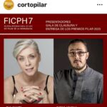 Eva Isanta Instagram - Presentadores del Festival @cortopilar Os cuento que el sábado 17 de noviembre estaré junto al maravilloso @arjonacomico dando premios y celebrando el cine español. Gracias @jdomingo_e8a @cultura_pilar_de_la_horadada @eloctavoartefoto #cortopilar2023 #cortometrajes #largometrajes #pilardelahoradada #premiospilar2023 @borial_management