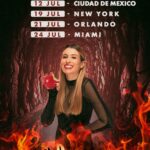 Eva Soriano Instagram – LA VUELTICA 🚀🚀
Hello personitas sandungueras al otro lado del charco, este julio estaré con el Pecado de Eva dando una vueltecita por EEUU y CDMX, os dejo el enlace de las entradas en mi perfil, para que podáis venir a pecar un ratito conmigo. Lo vamos a pasar piruleta!!!