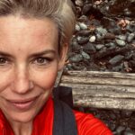 Evangeline Lilly Instagram – #meanderingthoughts #trailwalk #forest