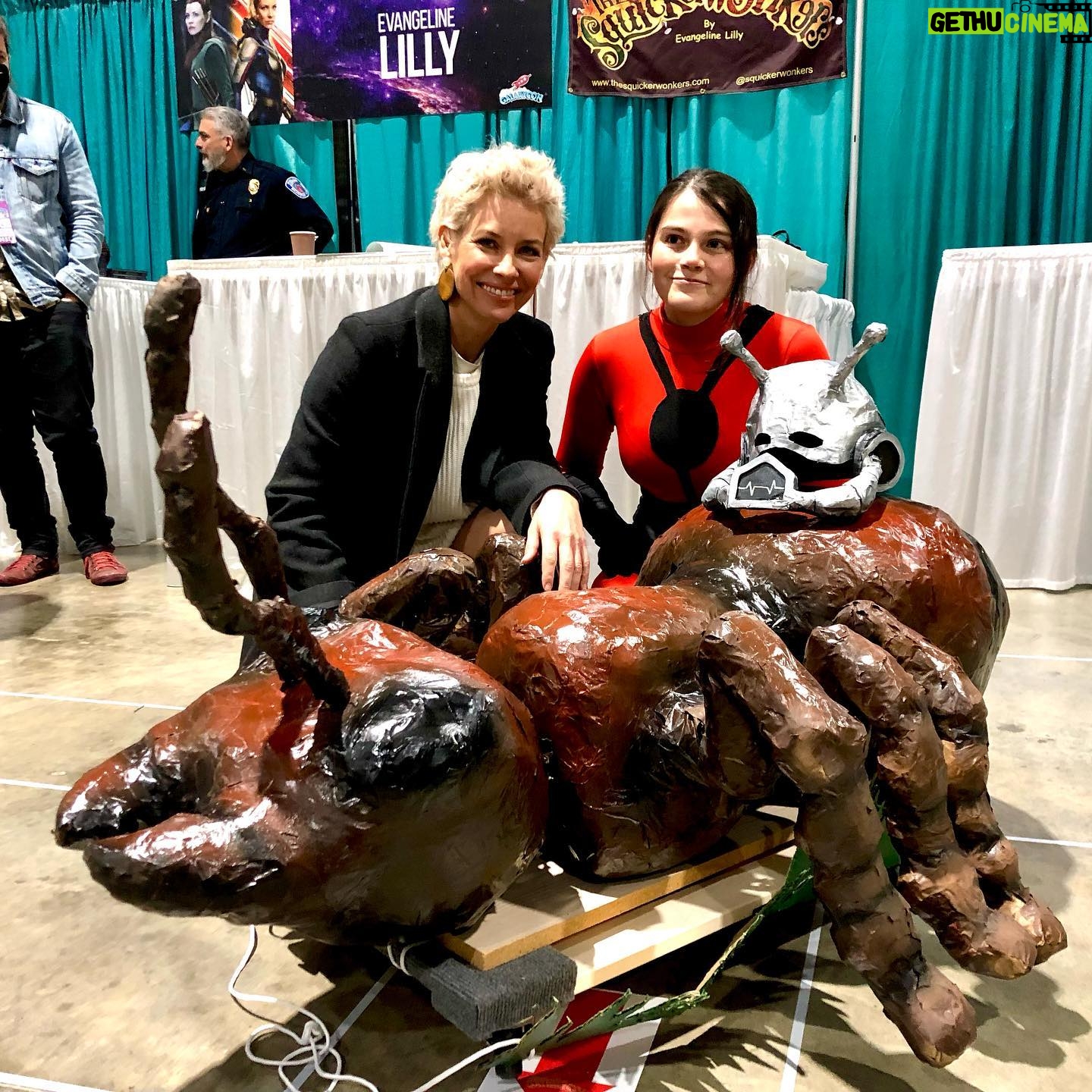 Evangeline Lilly - 56.4K Likes - Thank you @galaxyconrichmond for a beautiful weekend with the fans! @rodrigo_bastos_didier and I got SO much joy from sharing our book series (@thesquickerwonkers) with you and are so excited for how many new #SquickerFans were born!
For those of you who got the first three books this weekend and want to know when the next book is released, sign up to our #SquickerClub on our website (link in bio). I will personally send you emails alerting you when new books, book signings and SquickerAppearances are on the horizon, not to mention sending you special promotions and sales on new books and merchandise.
Thank you, again, Richmond! Thank you to all the fans who were so kind and passionate. You made our weekend very special.
All my SquickerLove 💜