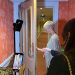 Evangeline Lilly Instagram – I know I’ve been negligent in posting. We had our big UK premier last night and I still haven’t posted one photo. It’s been pretty full-on and I really just wanted to be present and enjoy my night. Here is a little behind the scenes sneak peek. Last touches before walking out the door. 🚪 

#antmanandthewaspquantumania