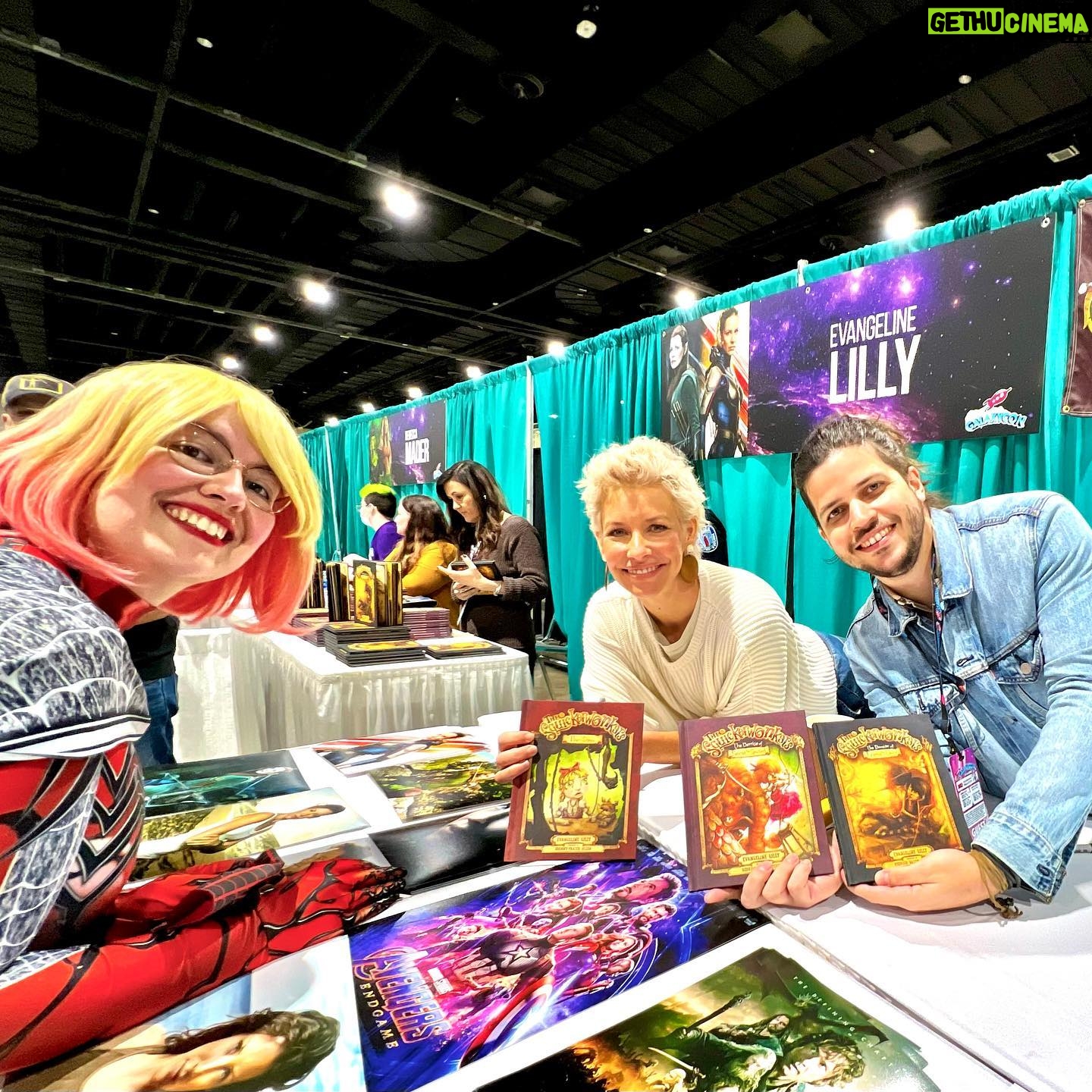 Evangeline Lilly - 56.4K Likes - Thank you @galaxyconrichmond for a beautiful weekend with the fans! @rodrigo_bastos_didier and I got SO much joy from sharing our book series (@thesquickerwonkers) with you and are so excited for how many new #SquickerFans were born!
For those of you who got the first three books this weekend and want to know when the next book is released, sign up to our #SquickerClub on our website (link in bio). I will personally send you emails alerting you when new books, book signings and SquickerAppearances are on the horizon, not to mention sending you special promotions and sales on new books and merchandise.
Thank you, again, Richmond! Thank you to all the fans who were so kind and passionate. You made our weekend very special.
All my SquickerLove 💜