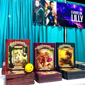 Evangeline Lilly Instagram - Thank you @galaxyconrichmond for a beautiful weekend with the fans!  @rodrigo_bastos_didier and I got SO much joy from sharing our book series (@thesquickerwonkers) with you and are so excited for how many new #SquickerFans were born! 

For those of you who got the first three books this weekend and want to know when the next book is released, sign up to our #SquickerClub on our website (link in bio). I will personally send you emails alerting you when new books, book signings and SquickerAppearances are on the horizon, not to mention sending you special promotions and sales on new books and merchandise. 

Thank you, again, Richmond!  Thank you to all the fans who were so kind and passionate.  You made our weekend very special. 

All my SquickerLove 💜