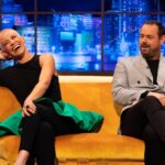 Evangeline Lilly Instagram - When does having fun become having TOO MUCH fun???? 🤔🫣 @thejonathanrossshowofficial Tune in tonight!