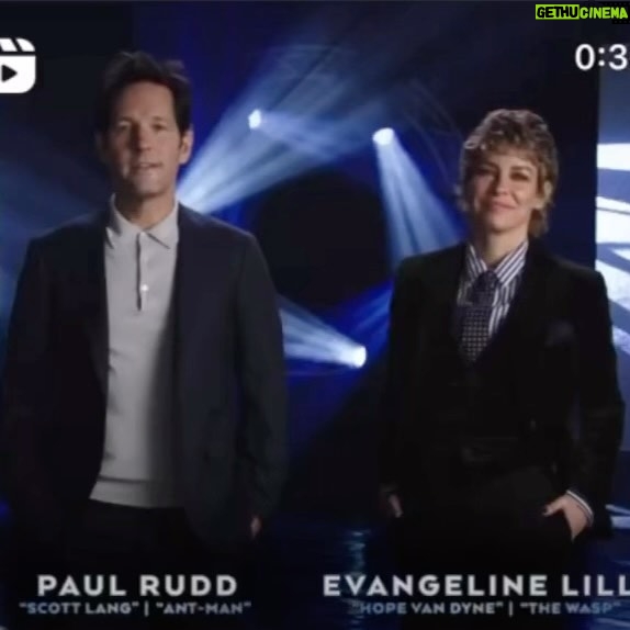 Evangeline Lilly Instagram - We're back! Get your tickets today! 🎟️ So excited to be teaming up with Paul again to get out and promote our new film #antmanandthewaspquantumania. Come out and support us in whatever way you can! Buy tickets, come to a fan event, repost us on your socials! It's gonna be a BIG (and little) event. 😏 Don't miss it! @antmanofficial #paulrudd