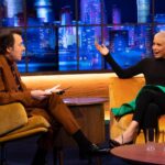 Evangeline Lilly Instagram - When does having fun become having TOO MUCH fun???? 🤔🫣 @thejonathanrossshowofficial Tune in tonight!