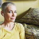 Evangeline Lilly Instagram – Blending into the decor 🫥