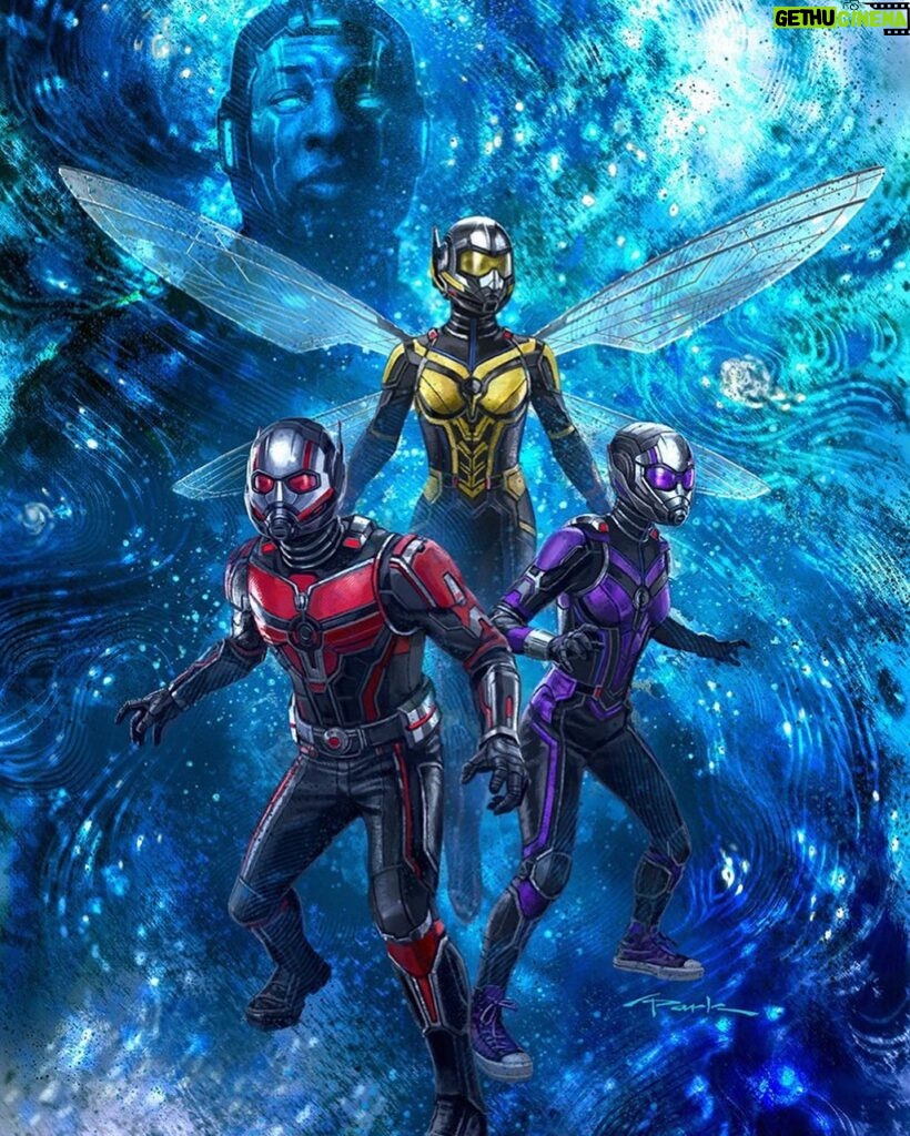 Evangeline Lilly Instagram - “Here comes the fun, doo-doo-doo-doo, here comes the fun, and I say…” It’s more than alright. It’s gonna slay. New art by the incredible @andyparkart #antmanandthewaspquantumania @kathrynnewton #paulrudd #thewasp #antman #cassielang