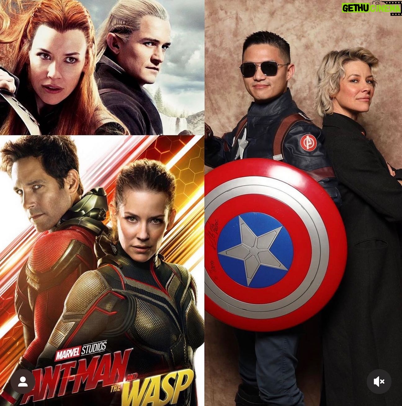 Evangeline Lilly Instagram - Thank you #rhodeislandcomiccon for a wonderful weekend. 🥰 The panel was a lovely wander through nearly twenty years of memories. Thank you @rodrigo_bastos_didier for being the best signing buddy a gal could ask for and for creating the most spectacular illustrations to bring my stories to life. Thank you @cyberaug for being my resident photographer 📸 and for always dragging @beanafred to see me 😉😉 Thank you to my beautiful fans @sammi_815 @char11ev @alexa.mathisen and Mama Andrea for spending my lunch break with me and for being willing to tell me a little about yourselves. That was really special for me. Thank you to all the fellow "talent" who kept me company in the green room and a special shout out to @sethgreen for always screaming "anarchy" every time someone knocked over the flimsy line barriers. 🤘🏻👩🏼🎤 Oh! And thank you to @lordvban for adding the fun #Avengers theme music to your post. I'm sure your face would have added to the image, not detracted 😉😉 #ricc #lost #hobbit #antmanandthewasp #marvel #realsteel #wasp #tauriel #kateausten #baileytallet #hopevandyne @whoisginaanyway @zay009 @cap_pham_america