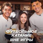 Evgenia Medvedeva Instagram - 📺 «Футбольное катание» с Евгенией Медведевой #10 | Вне игры Женя Медведева посетила тренировочные сборы не только, чтобы пообщаться с динамовцами, но и проверить их ловкость, координацию и смекалку 😎 Кого ждёт сладкий «приз»? Генеральская уверенность Фаби или бразильская магия Бителло? После просмотра нового выпуска вопросов больше не останется! Смотри видео по ссылке в сторис 👆